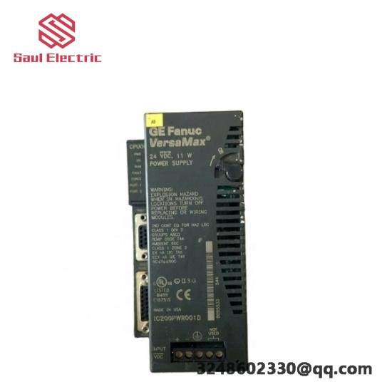 GE Fanuc IC200PWR001D  Versamax PLC