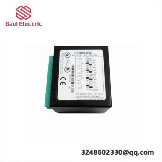 GE FANUC IC670MDL930 relay output module