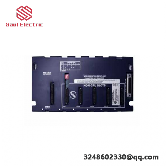 GE FANUC IC694CHS398 5-Slot Serial Expansion Backplane