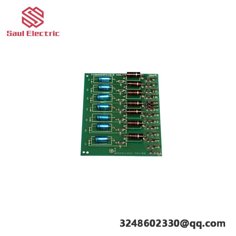 GE IC3600SSFG1B1B FLTR MODULE