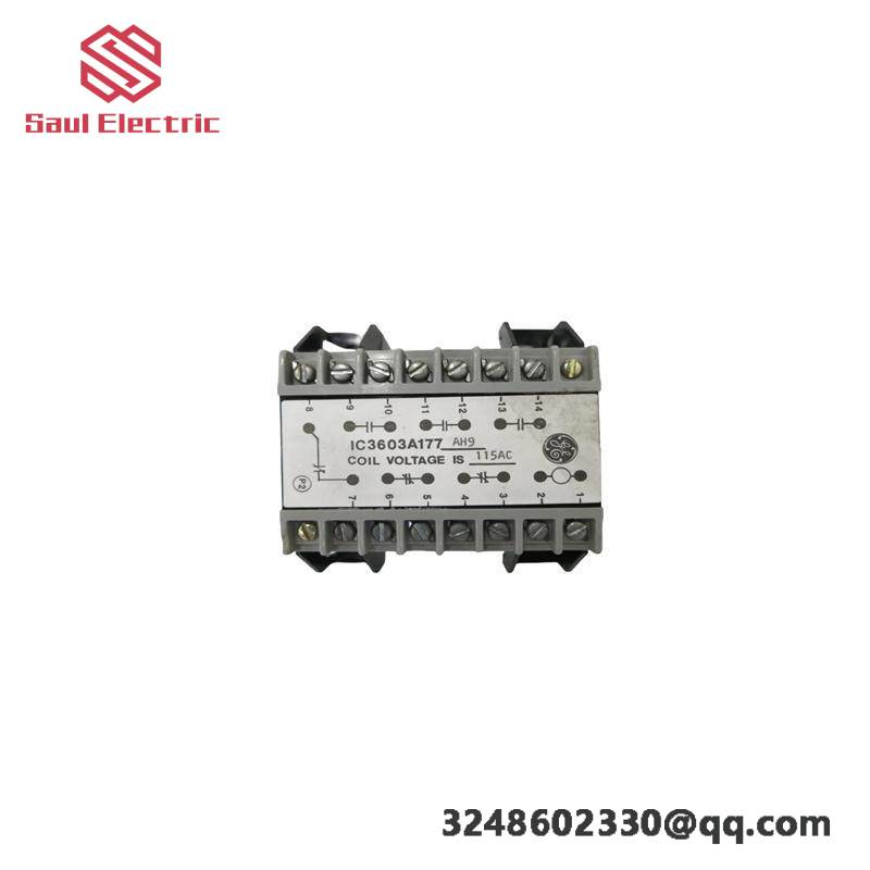 GE IC3603A177 RELAY MODULE