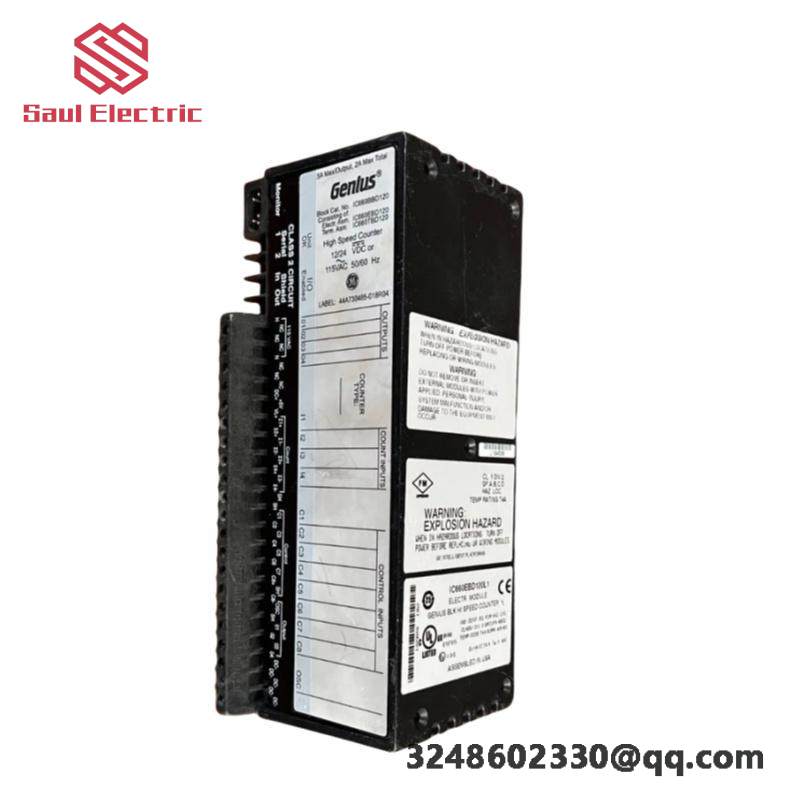 GE IC660BBD120 High-speed Counter Block