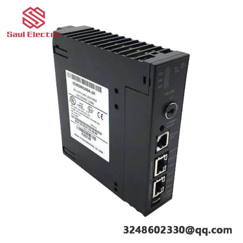 GE IC693NIU004 Ethernet Network Interface Unit