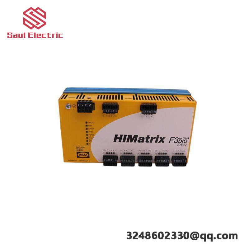 HIMA F3 DIO 20/8 02 F3DIO20/802 Remote I/O Module