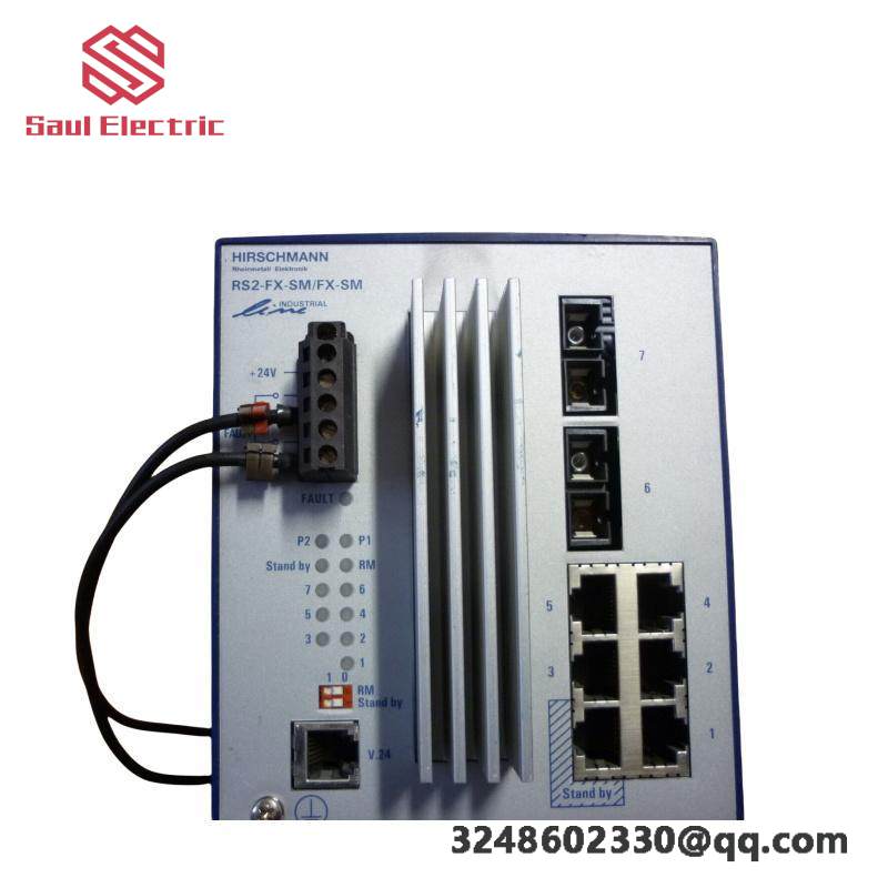 HIRSCHMANN RS2-FX-SM/FX-SM ETHERNET RAIL SWITCH