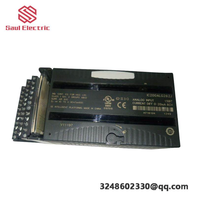 GE IC200ALG262 Analog Input Module