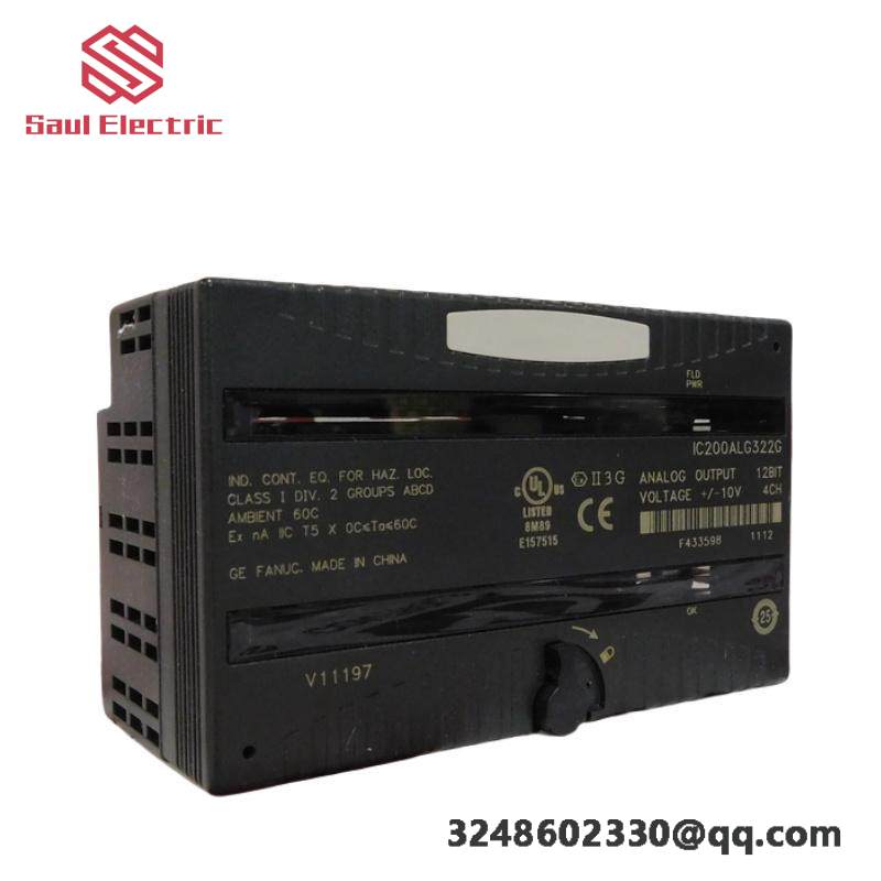 GE Fanuc IC200ALG322 VersaMax Analog I/O