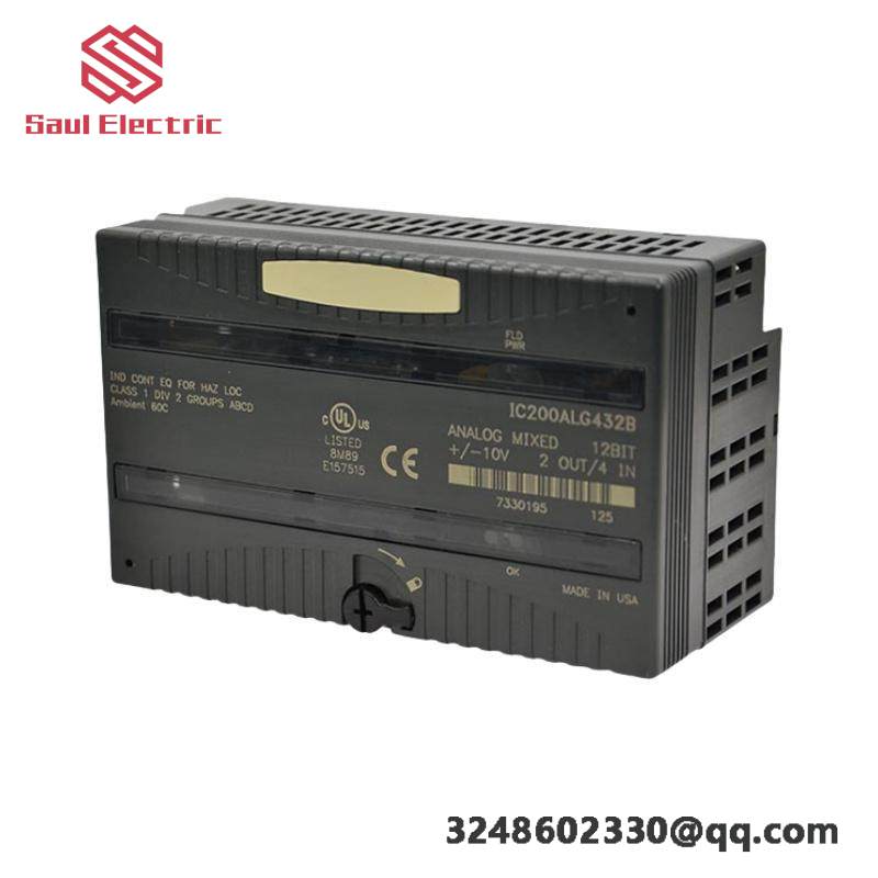 GE Fanuc IC200ALG432 Analog Mixed Module