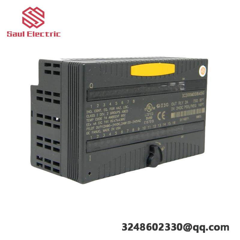 GE Fanuc IC200MDD845 Mixed I/O module