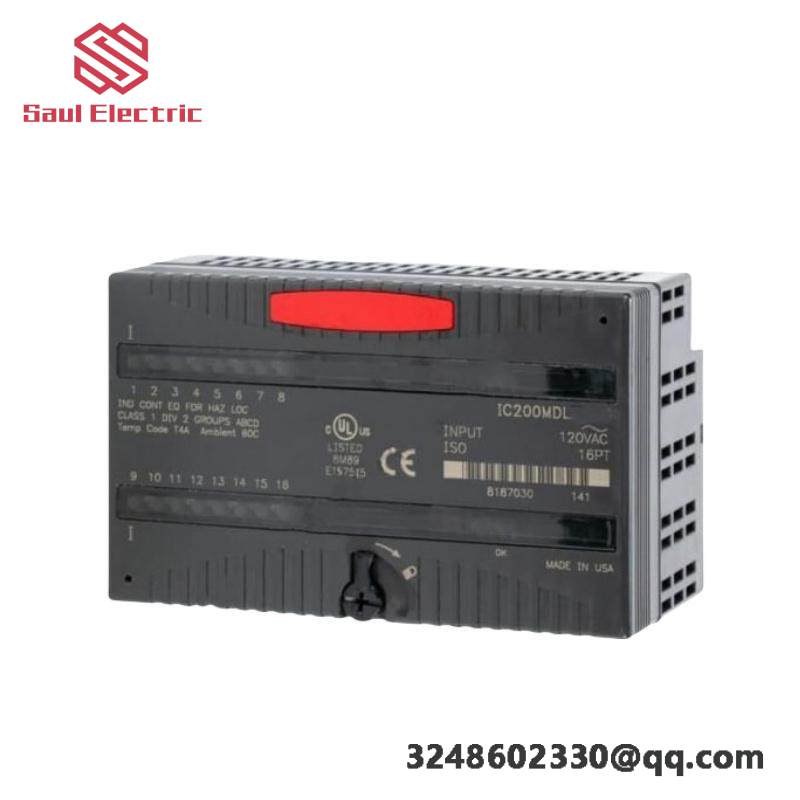 GE IC200MDL241 AC Input Module with 16 points