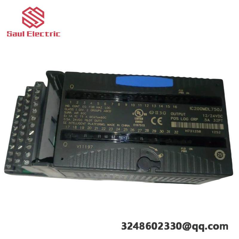 GE IC200MDL750J VersaMax output module