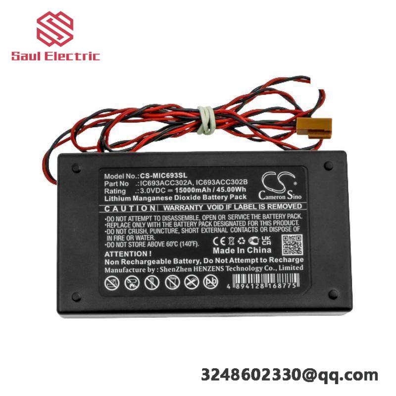 GE IC693ACC302A Auxiliary Battery module