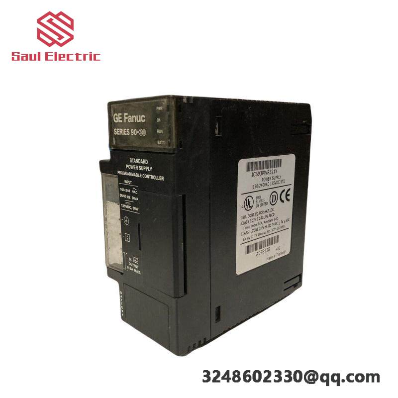 GE IC693PWR321Y standard power supply module