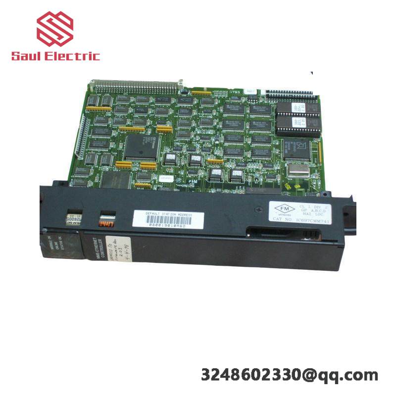 GE Fanuc IC697CMM741 ETHERNET CONTROLLER MODULE