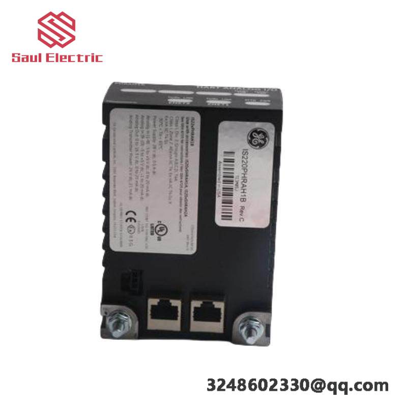 GE IS220PHRAH1B Input Module