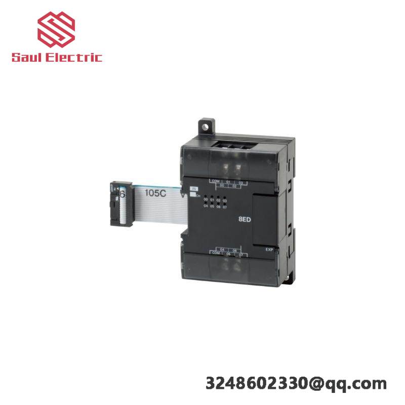 OMRON CP1W-8ER I/O expansion unit, 4 x thermocouple inputs type J, K