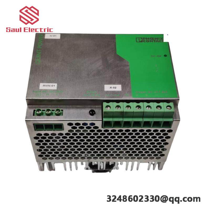 PHOENIX CONTACT QUINT-PS-100-240AC/24DC/20 2938620 POWER SUPPLY UNIT