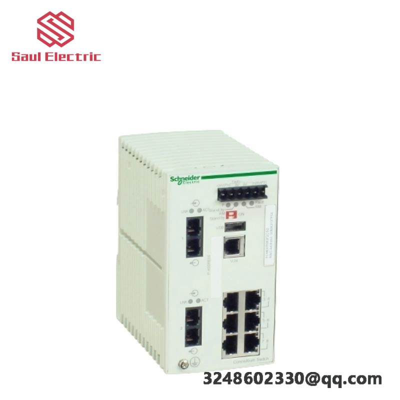 Schneider TCSESM083F2CU0 Switch, 8 Ports