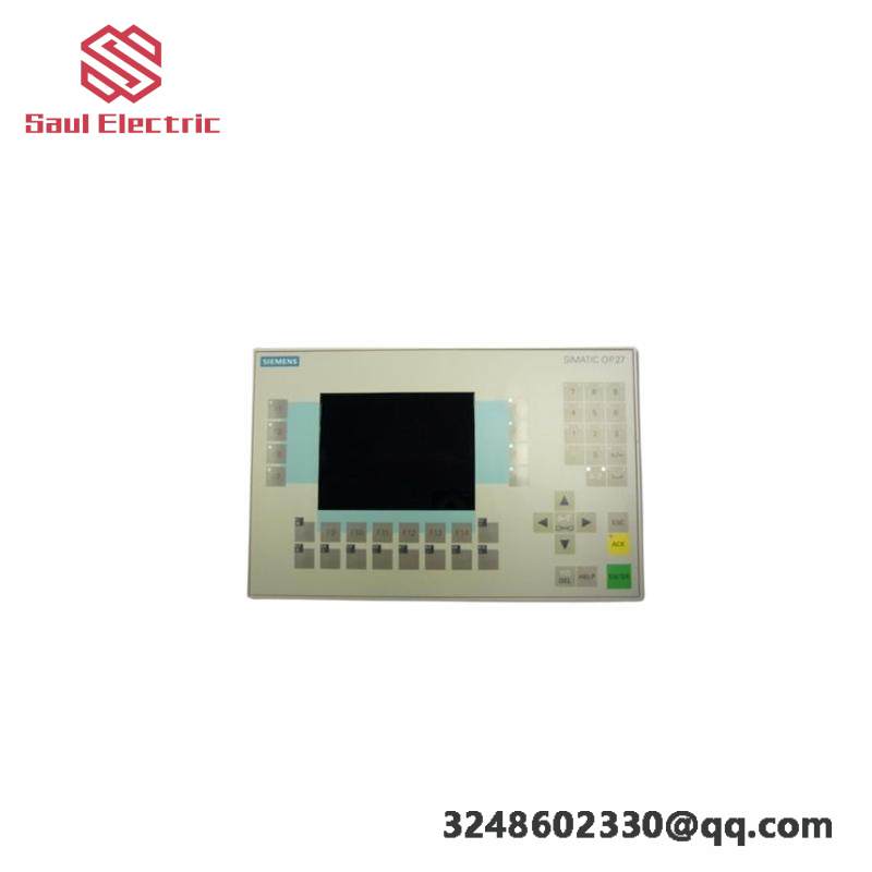 SIEMENS 6AV3627-1LK00-1AX0 OPERATOR INTERFACE