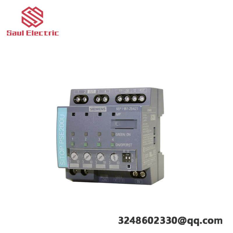 SIEMENS 6EP1961-2BA21 Selectivity Module