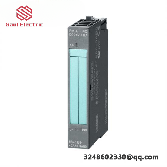 Siemens 6ES7138-4CA50-0AB0 I/O Power module