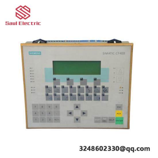 SIEMENS 6ES7633-2BF02-0AE3 C7-633DP Compact Display & Control Unit