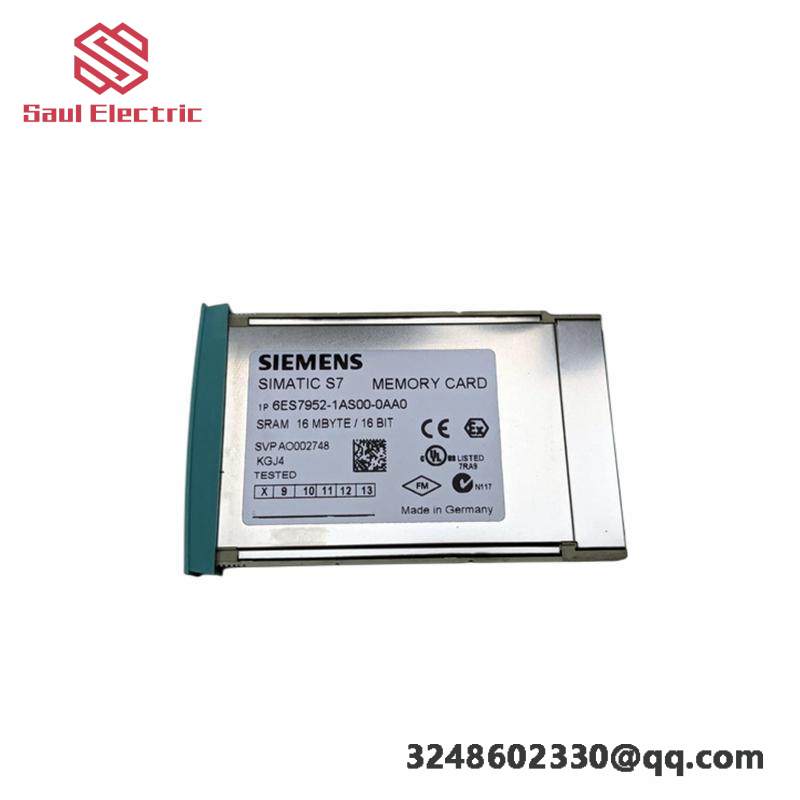 SIEMENS 6ES7952-1AS00-0AA0 MEMORY RAM CARD