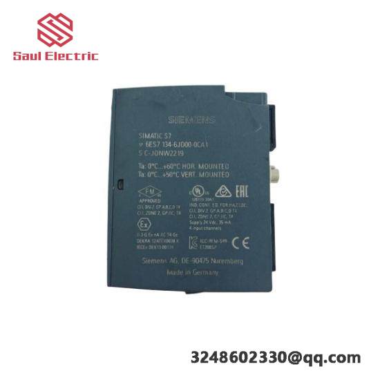 Siemens 6ES7 134-6JD00-0CA1  Analog Input Module