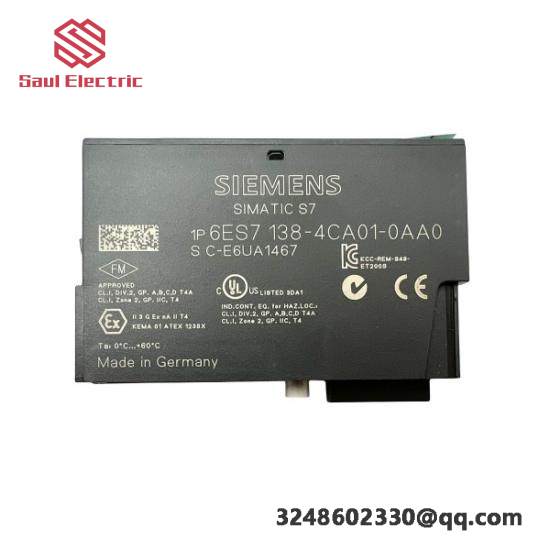 Siemens 6ES7 138-4CA01-0AA0  Power Module