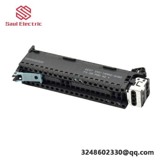 Siemens 6ES7 592-1AM00-0XB0  FRONT CONNECTOR SCREW TYPE (35MM MOD.)