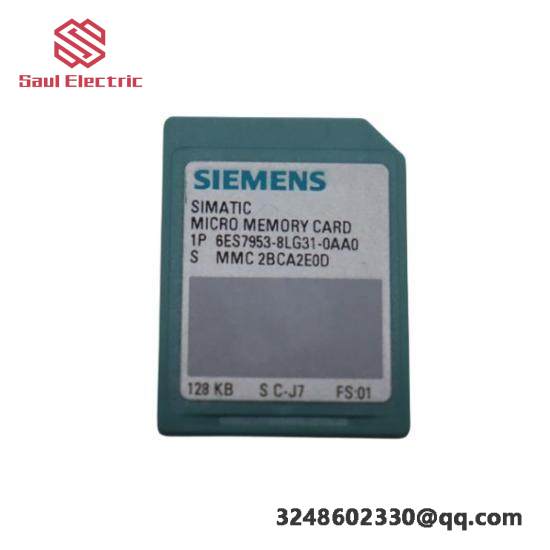 Siemens 6ES7 953-8LG31-0AA0  Micro Memory Card