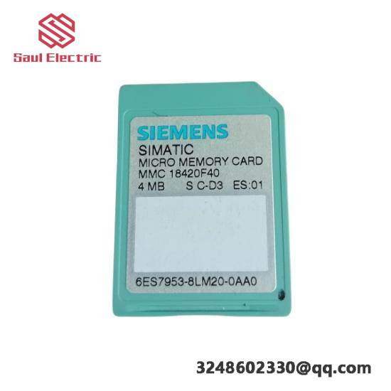 Siemens 6ES7 953-8LM20-0AA0  Micro Memory Card