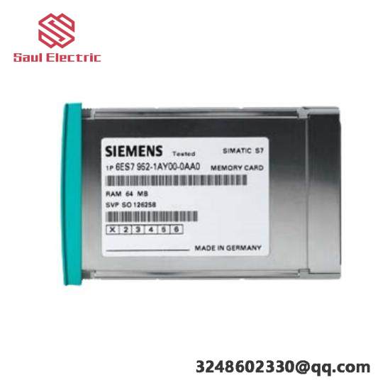 Siemens 6ES7 955-2AM00-0AA0  RAM Memory Card - 4MB