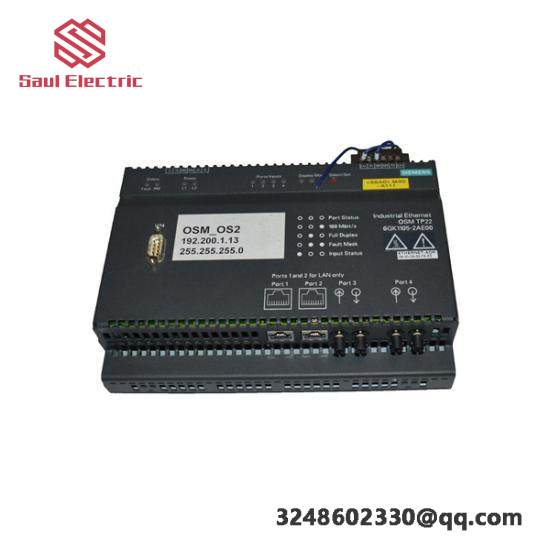 SIEMENS 6GK1105-2AE00 OSM TP22 Optical Switch