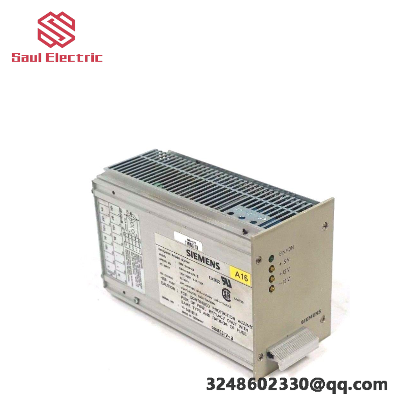 SIEMENS SMP-E431-A6 Power Supply Module