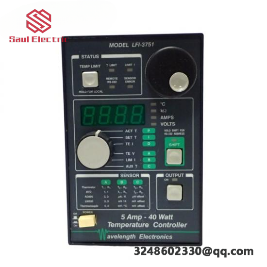 WAVELENGTH ELECTRONICS LFI-3751 TEMPERATURE CONTROLLER