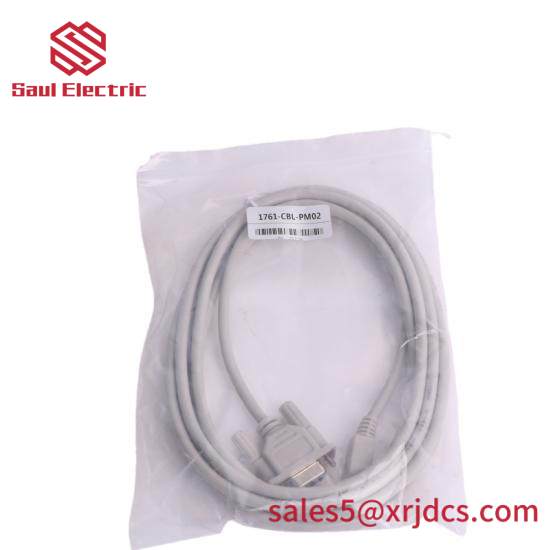 1761-CBL-PM02 8-Pin Mini DIN to 9-Pin D Shell RS232 Cable