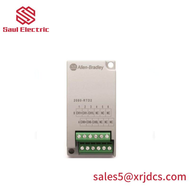 AB 2080-RTD2 Resistance Thermometer Detector Inputs
