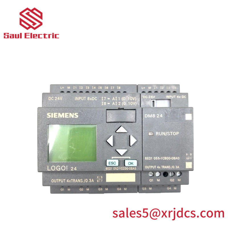SIEMENS 6ED1 052-1CC00-0BA5 LOGIC MODULE, DISPLAY