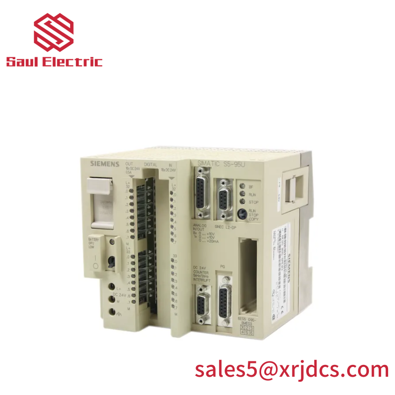 SIEMENS 6ES5095-8ME03 S5-95U Central Unit