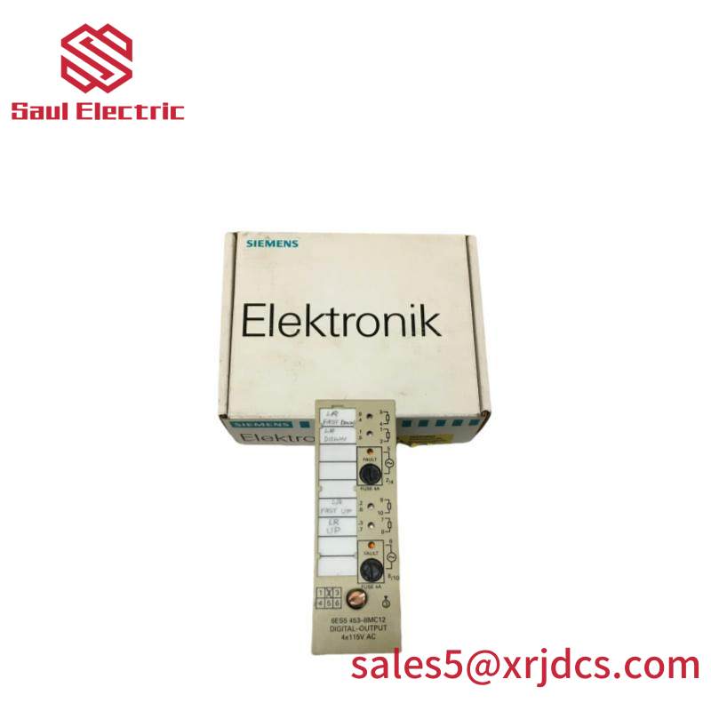 SIEMENS 6ES5453-8MC12 Digital Output Module