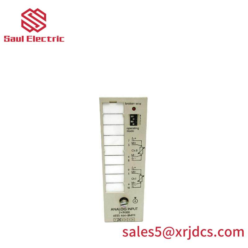 SIEMENS 6ES5464-8MF11 Analog Input Module