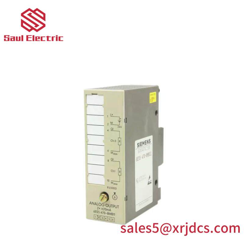 SIEMENS 6ES5470-8MB11 Analog Output Module