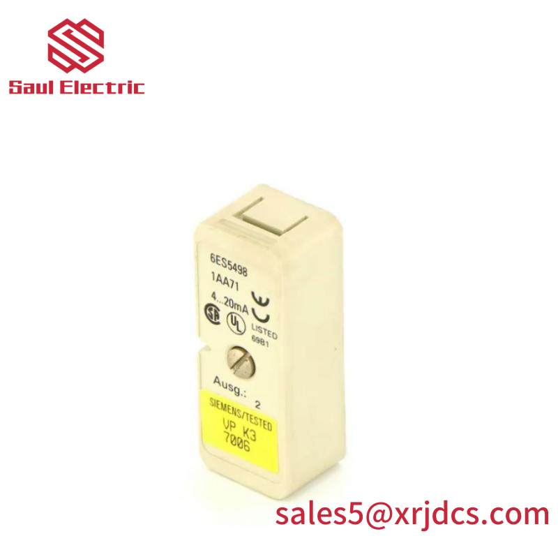 SIEMENS 6ES5498-1AA71 Analog Input SubModule