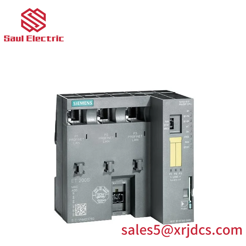 SIEMENS 6ES7151-8FB01-0AB0 ET 200S, IM151-8F PN/DP CPU