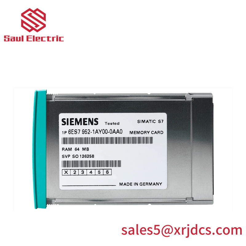 SIEMENS 6ES7 952-1AL00-0AA0 SIMATIC S7, RAM MEMORY CARD