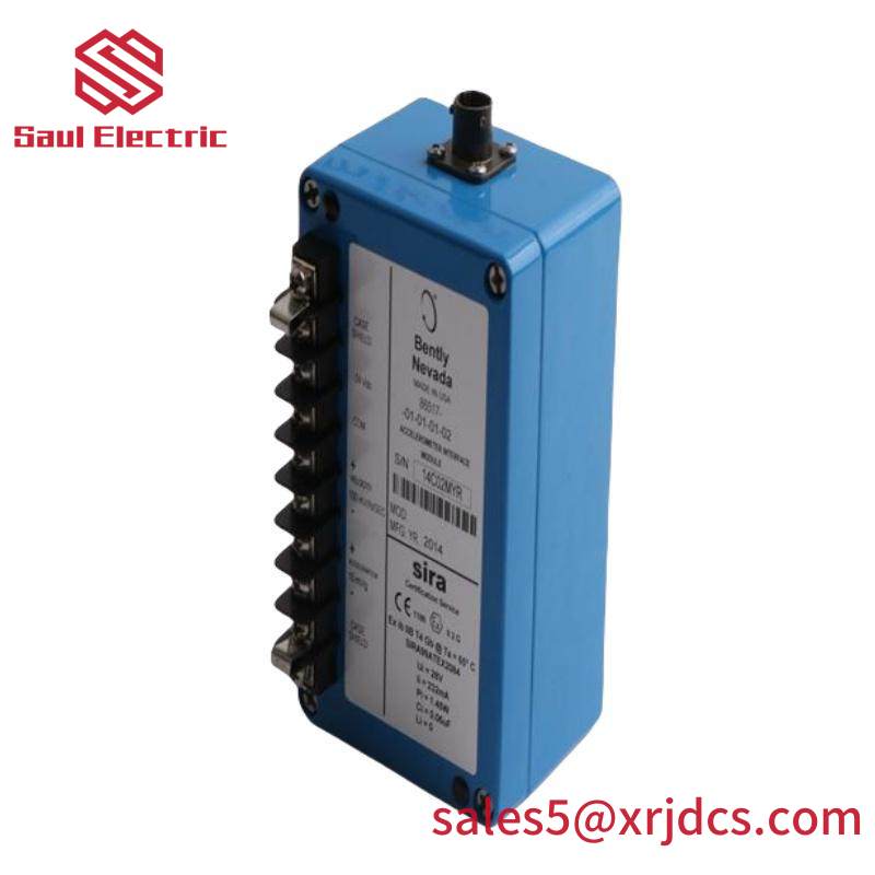 BENTLY NEVADA 86517-01-01-01-02 Accelerometer Interface Module