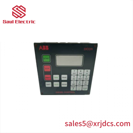 ABB CMA112 Diesel Control Display Panel