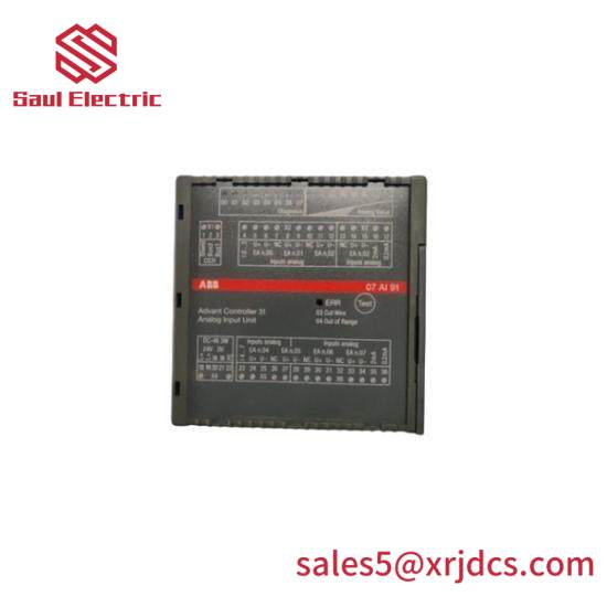 ABB GJR5251600R0202 07AI91 Analog I/O module