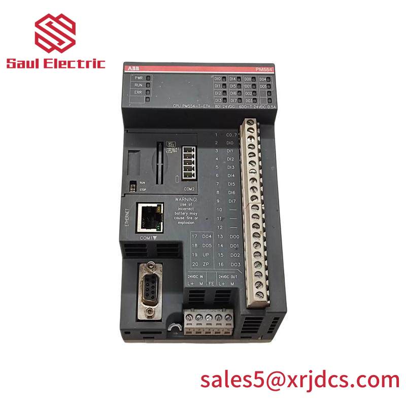 ABB PM554-T-ETH A0 PLC Automation CPU